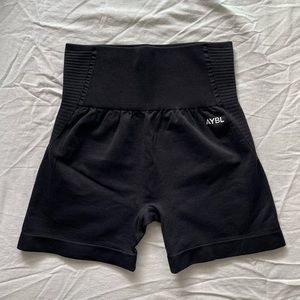 Black AYBL Balance V2 Seamless Shorts